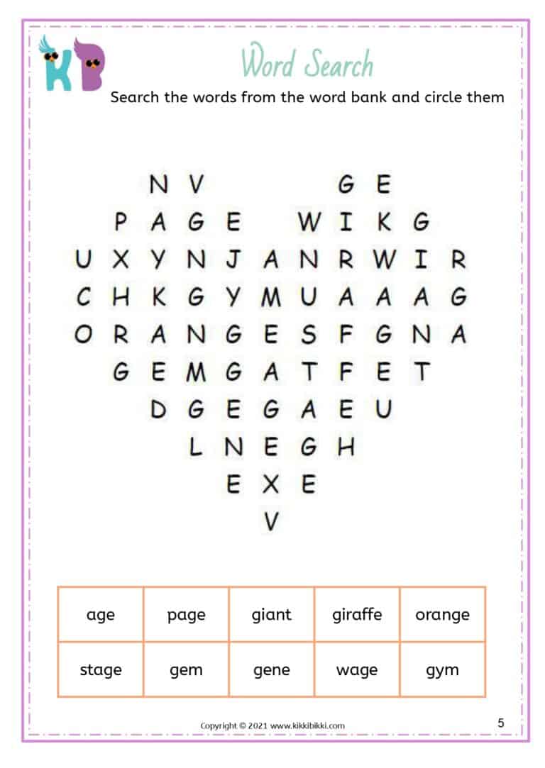 Phonics Spelling Practice
