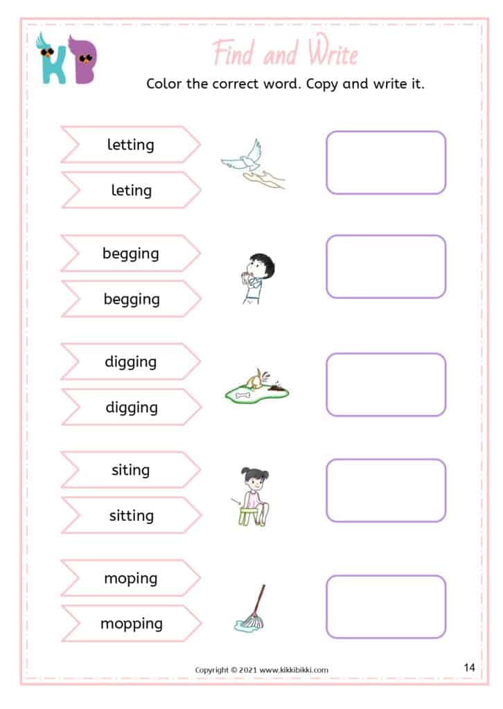 Phonics Worksheet