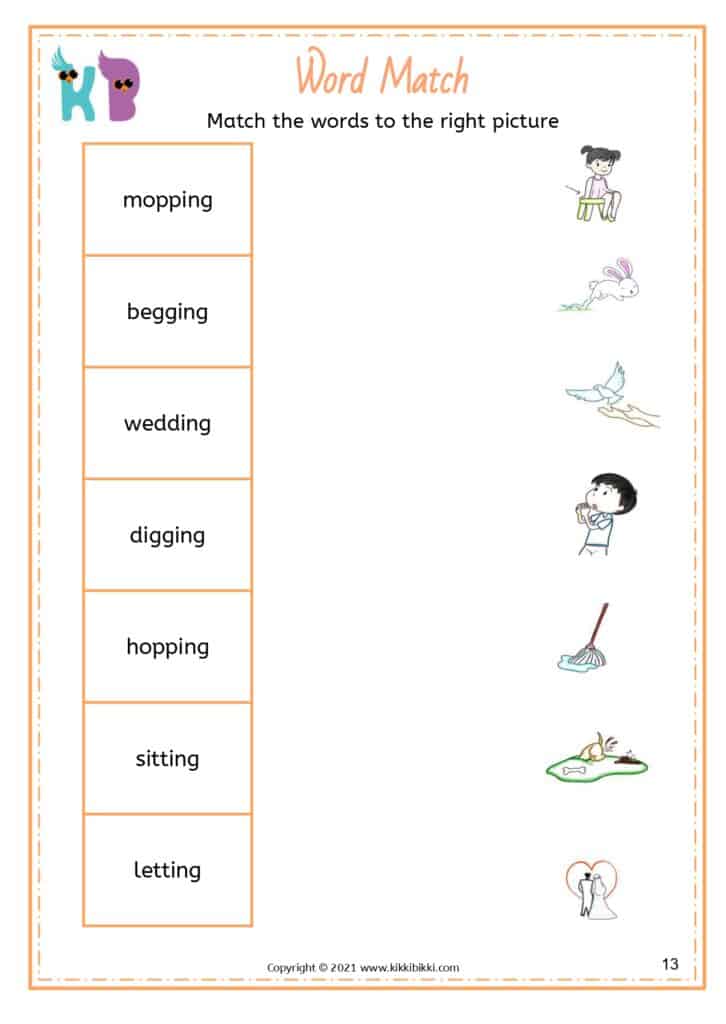 Fun Phonics Worksheet