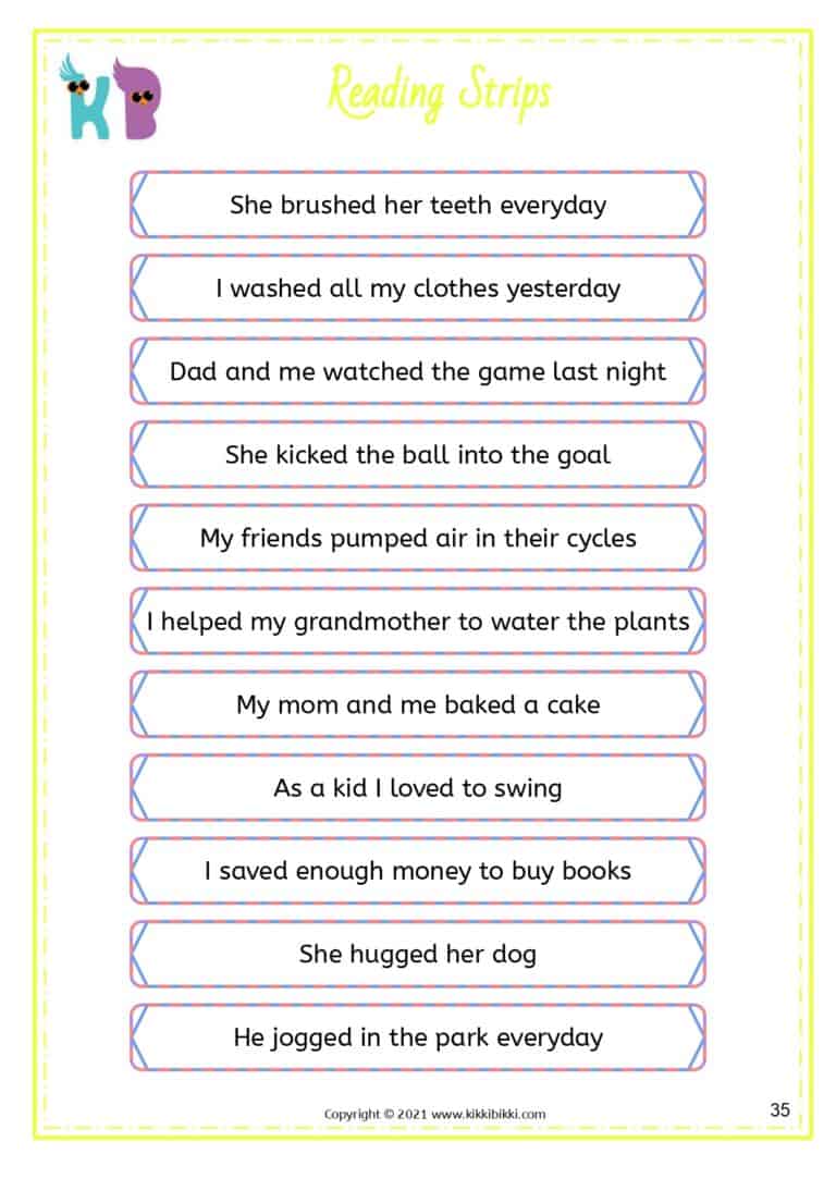 Free Phonics Activity Sheet