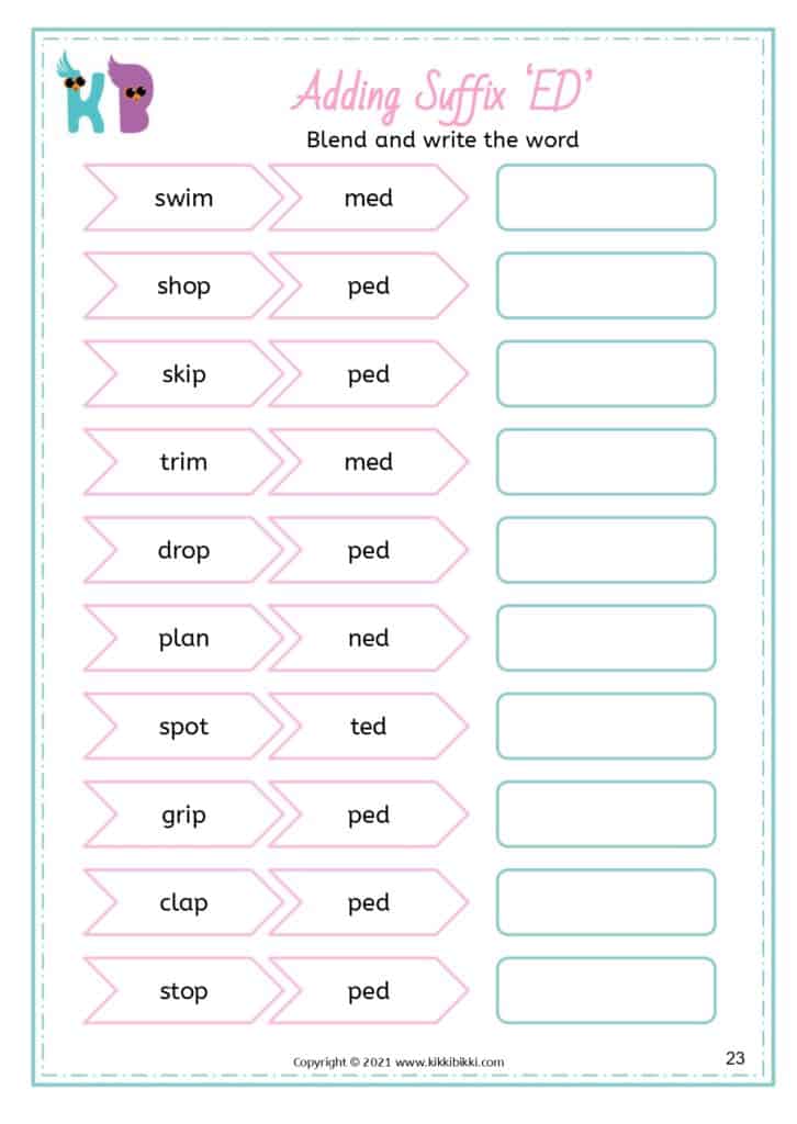 Phonics Worksheet