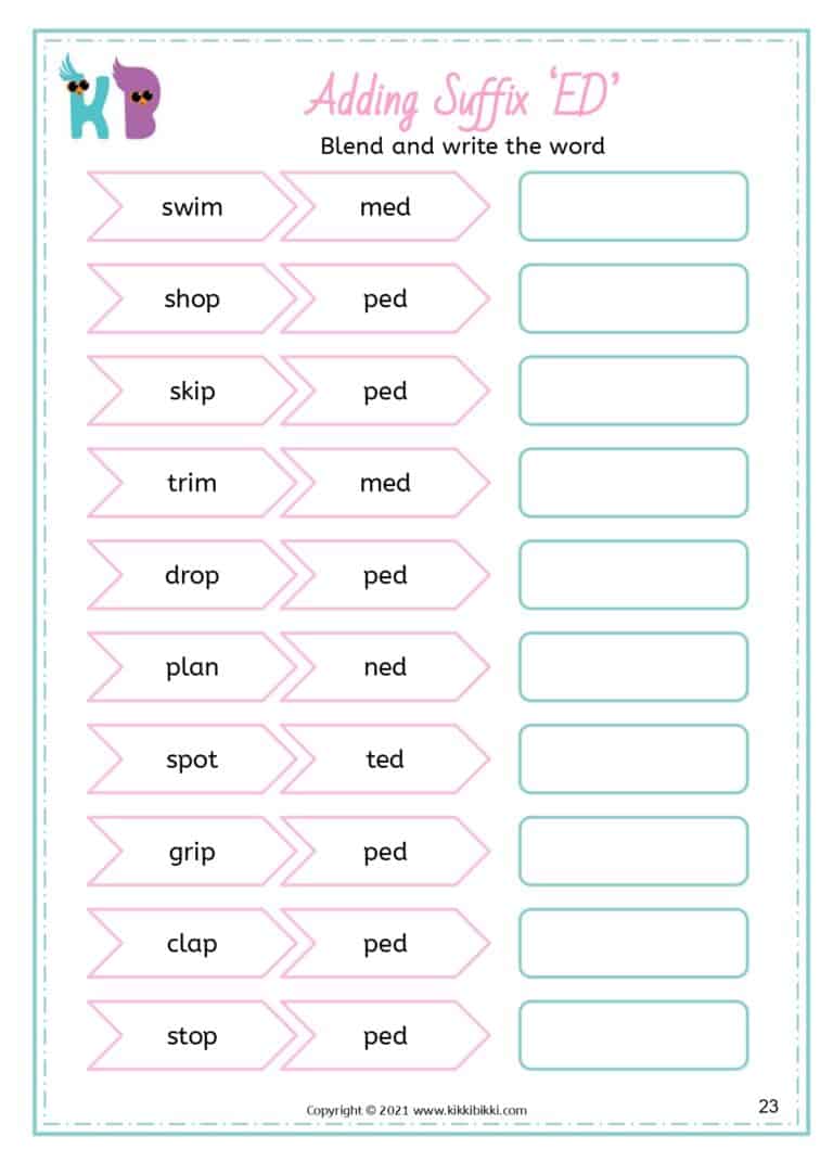 Phonics Worksheet