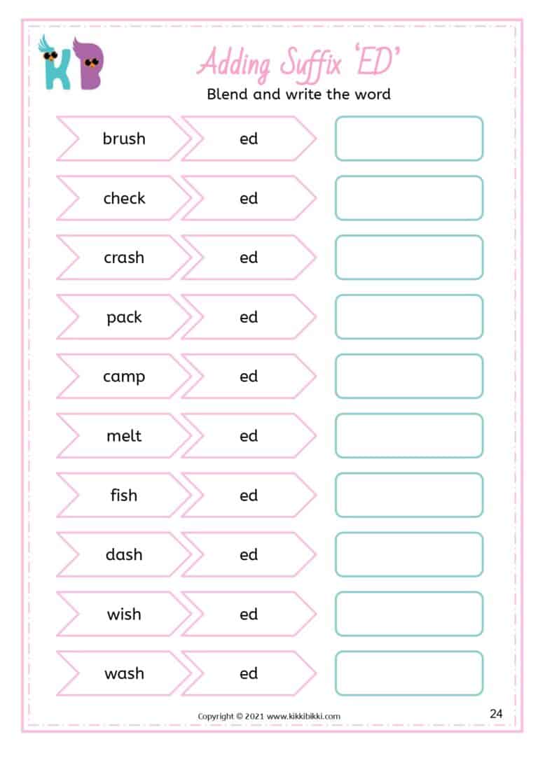 Phonics Learning Worksheet
