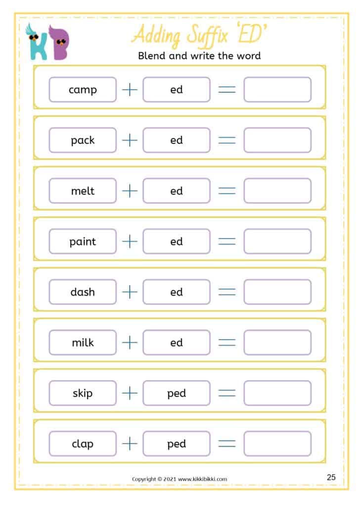 Practice Learning Worksheet