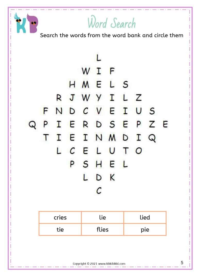 Interactive Learning: IE, IGH, Y Words