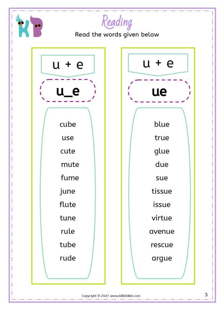 Kindergarten Phonics Printables Free