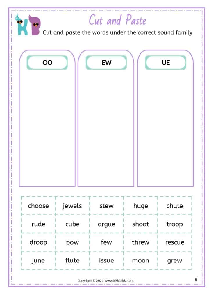 Kindergarten Reading Worksheets