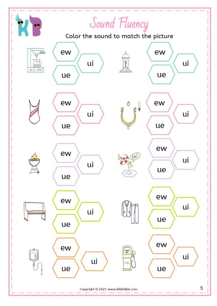 Phonics Fun: Learning with Sound Words Worksheet