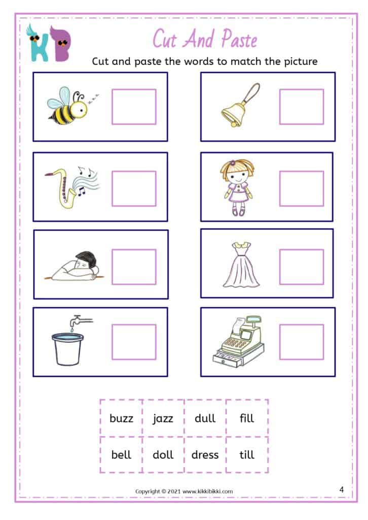 Interactive CVCC Word Activity