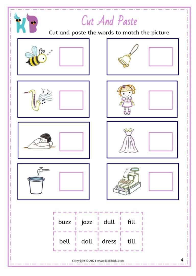 Double Consonants | Free Phonics Printable Worksheets
