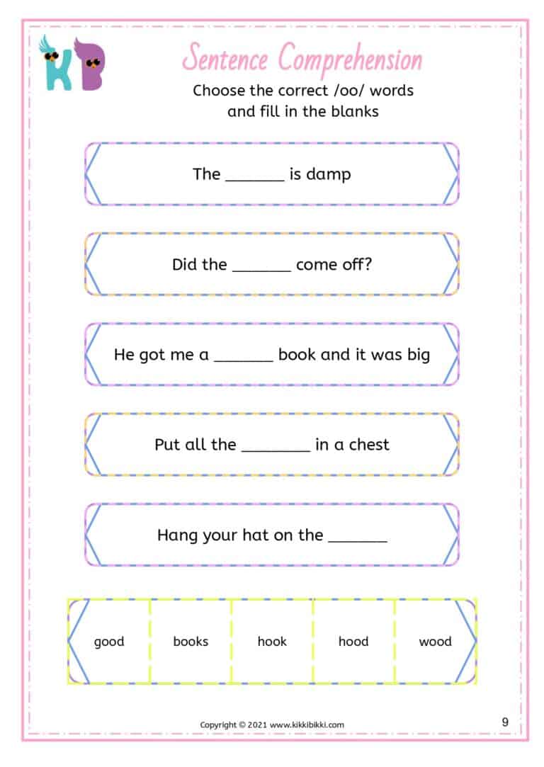 Free CVC Worksheets