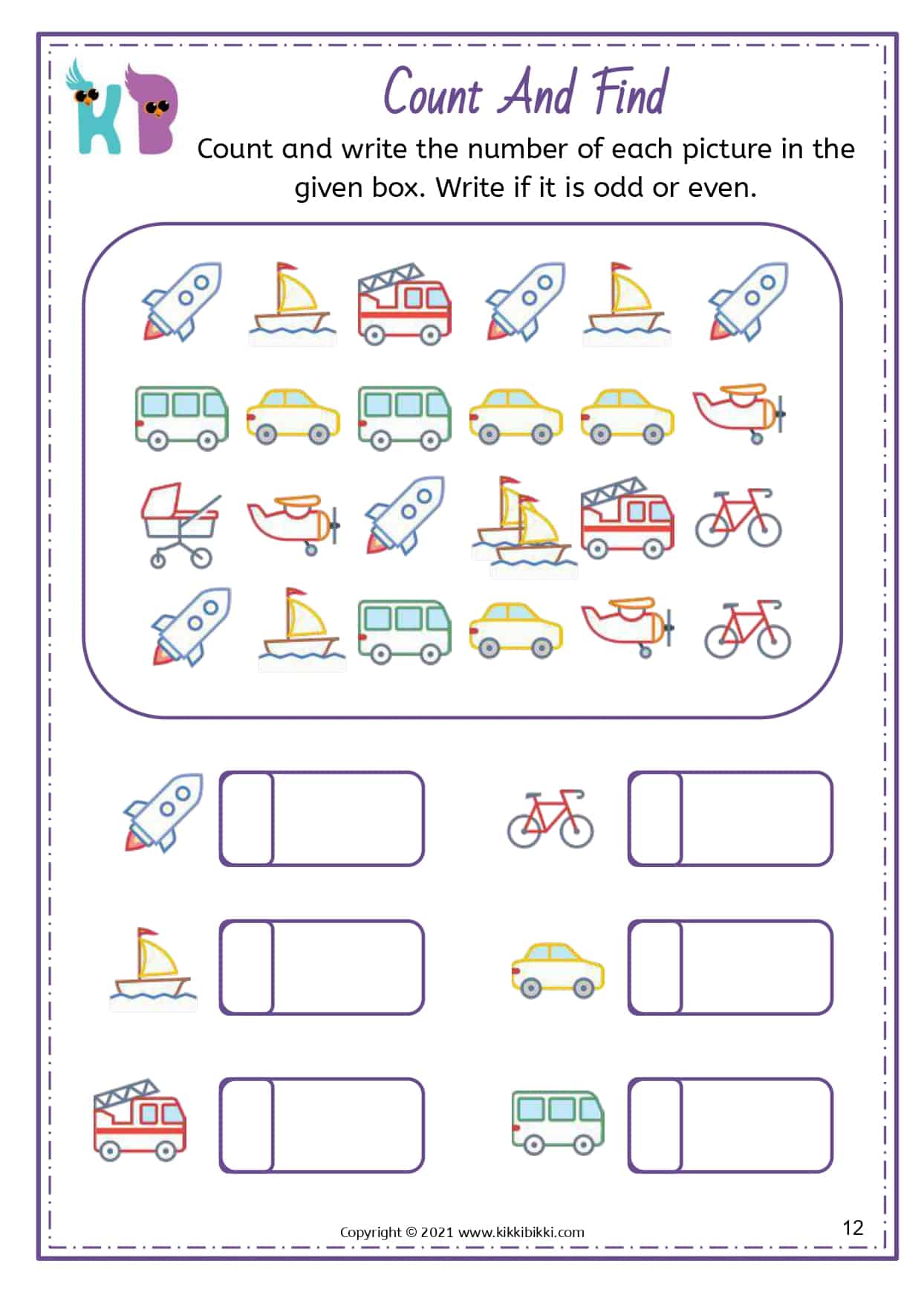 Odd or Even Numbers Worksheets - FREE Printable for Kids