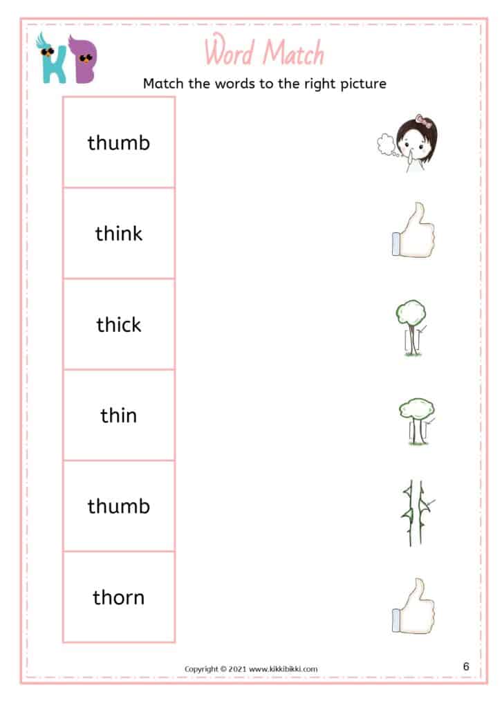 Free Phonics Worksheets for Kids