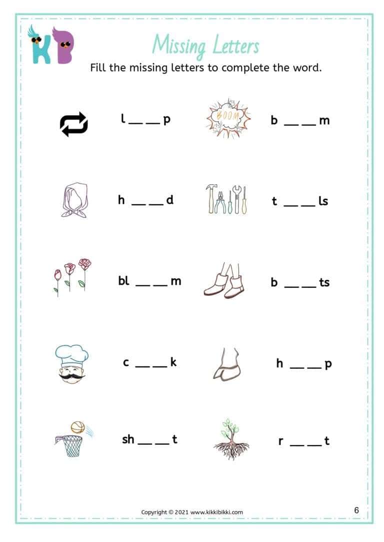 OO Sound Activity Sheet