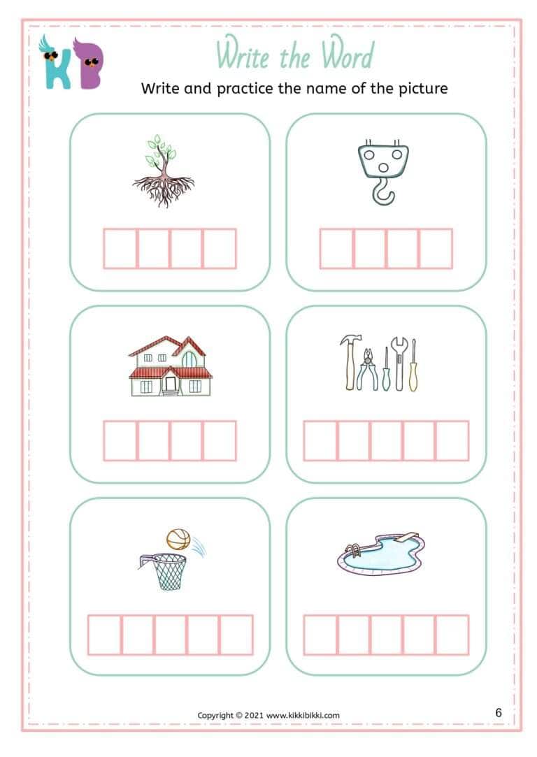 Free Phonics Activity Sheet