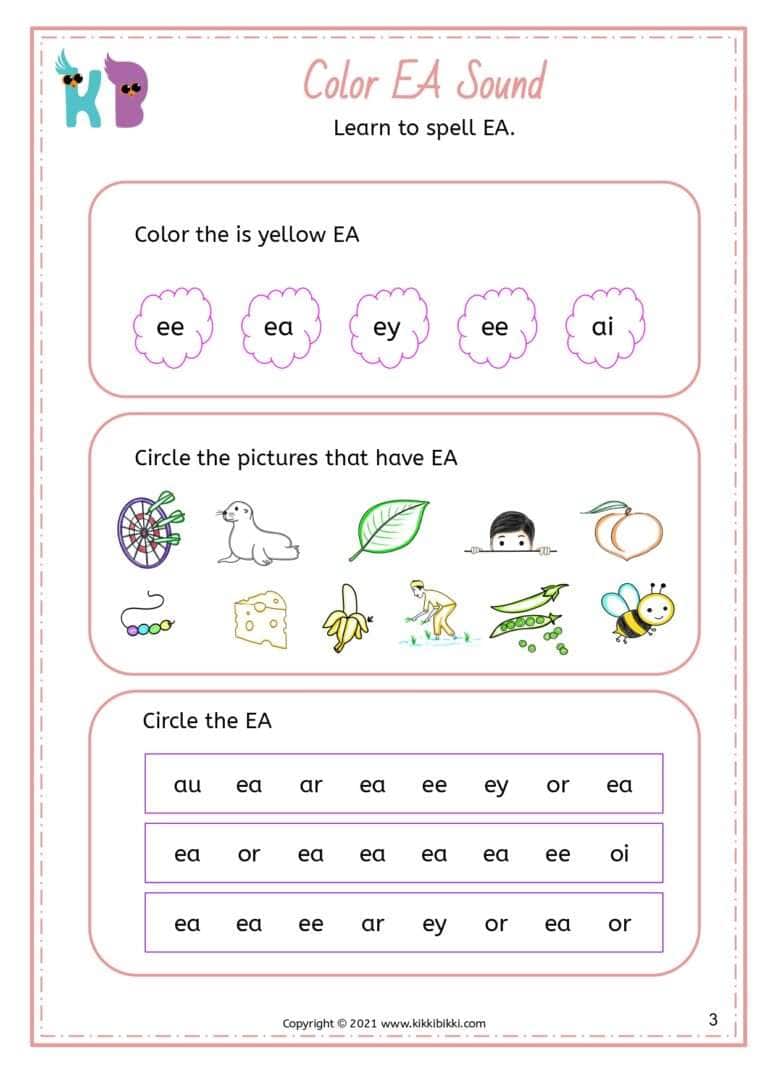 Phonics Activities for Kindergarten