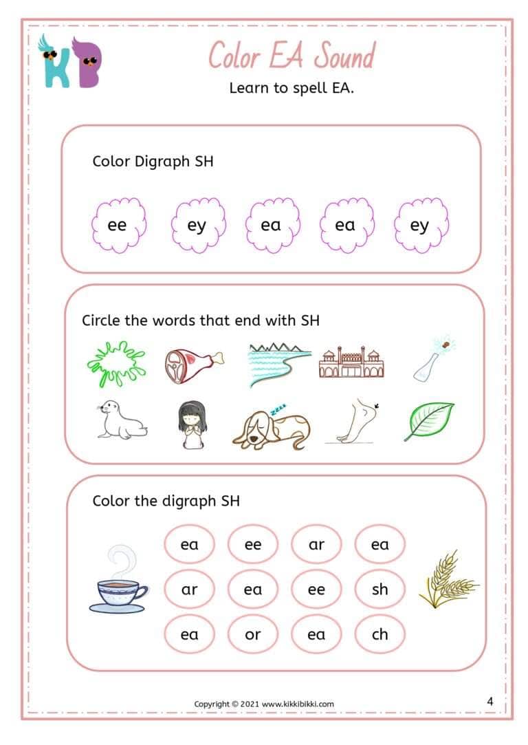 Kindergarten Reading Worksheets