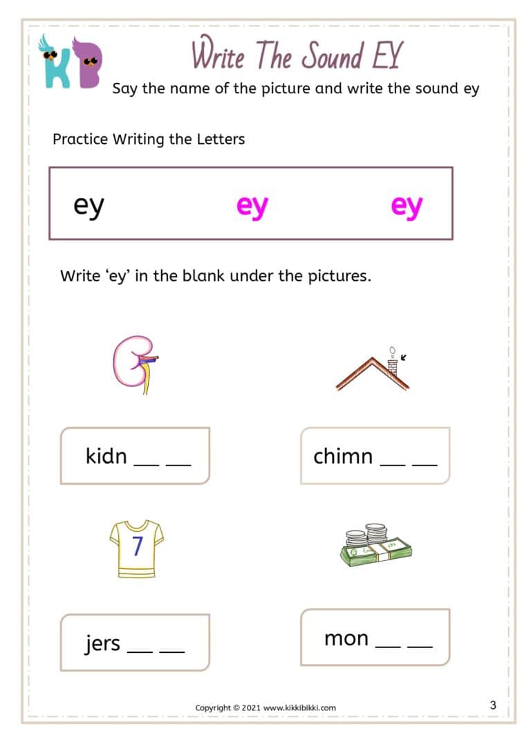 Phonics Flashcards for Kindergarten