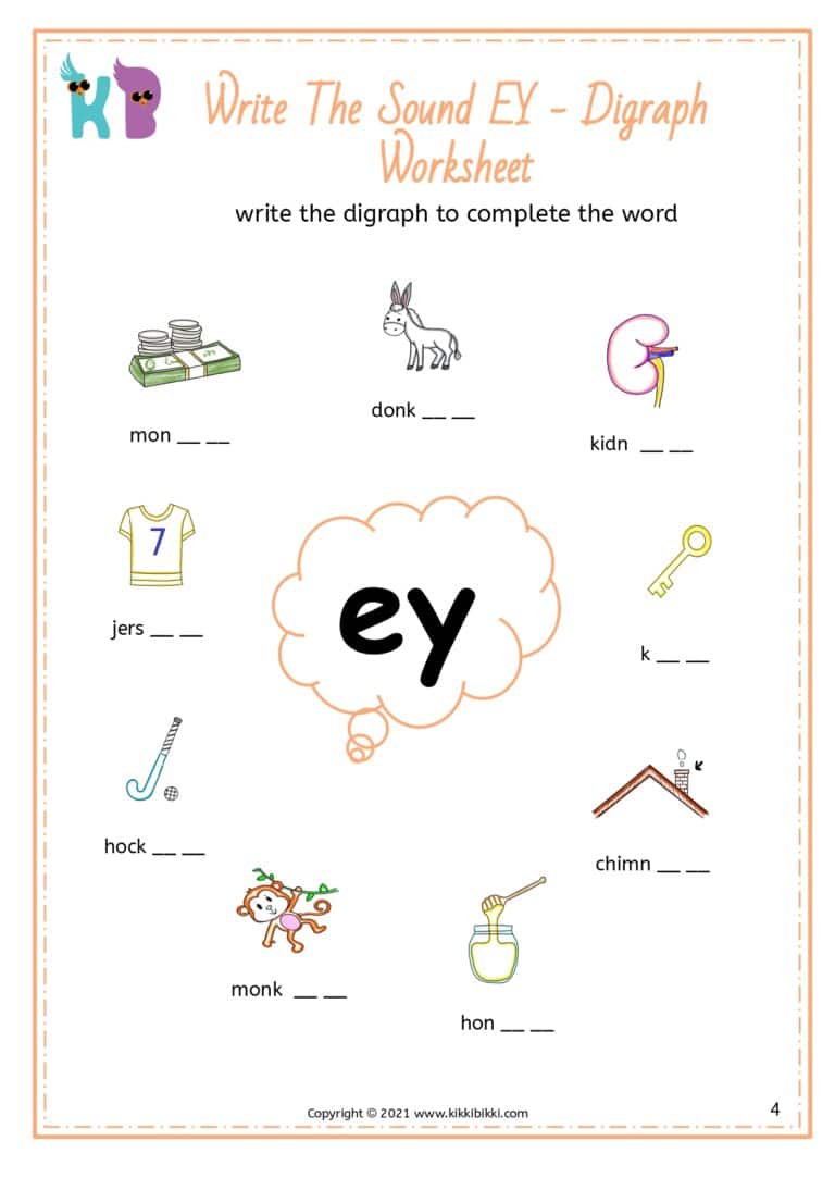 Printable Phonics Worksheets for Free