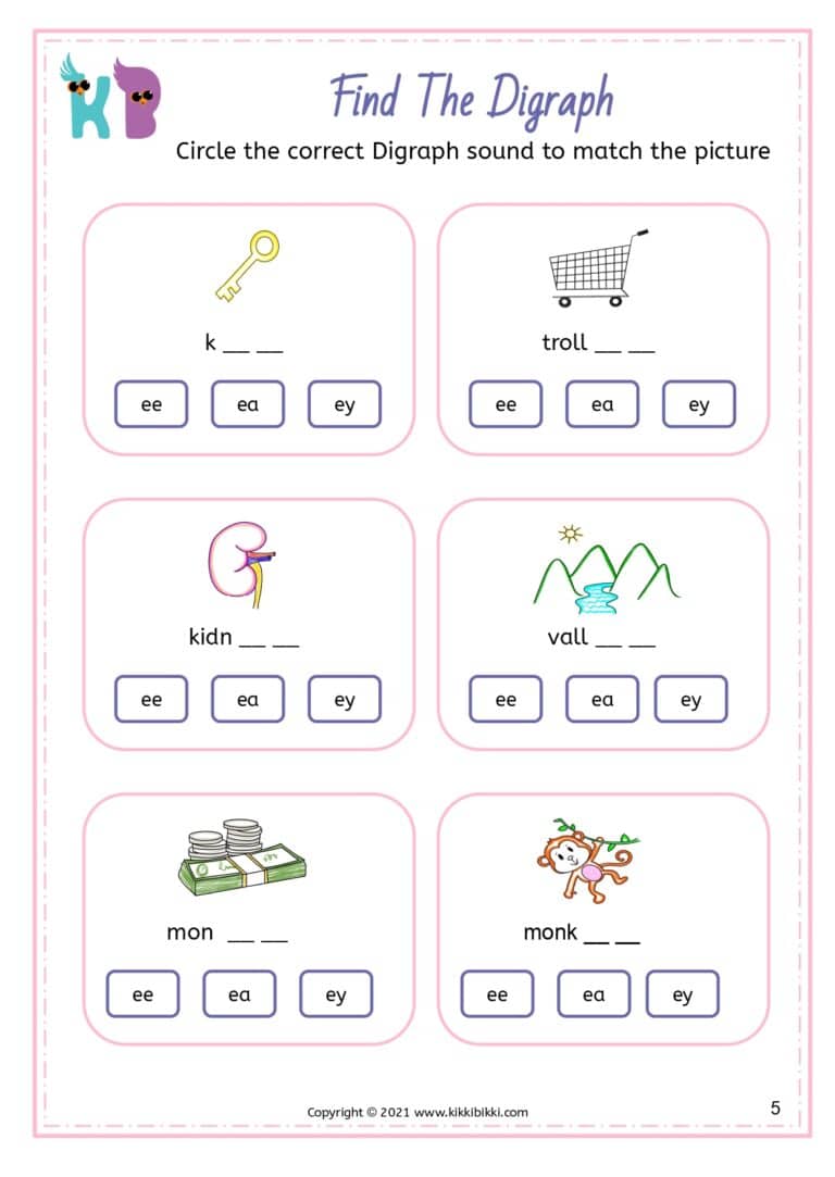 Free Phonics Activities for Kindergarten