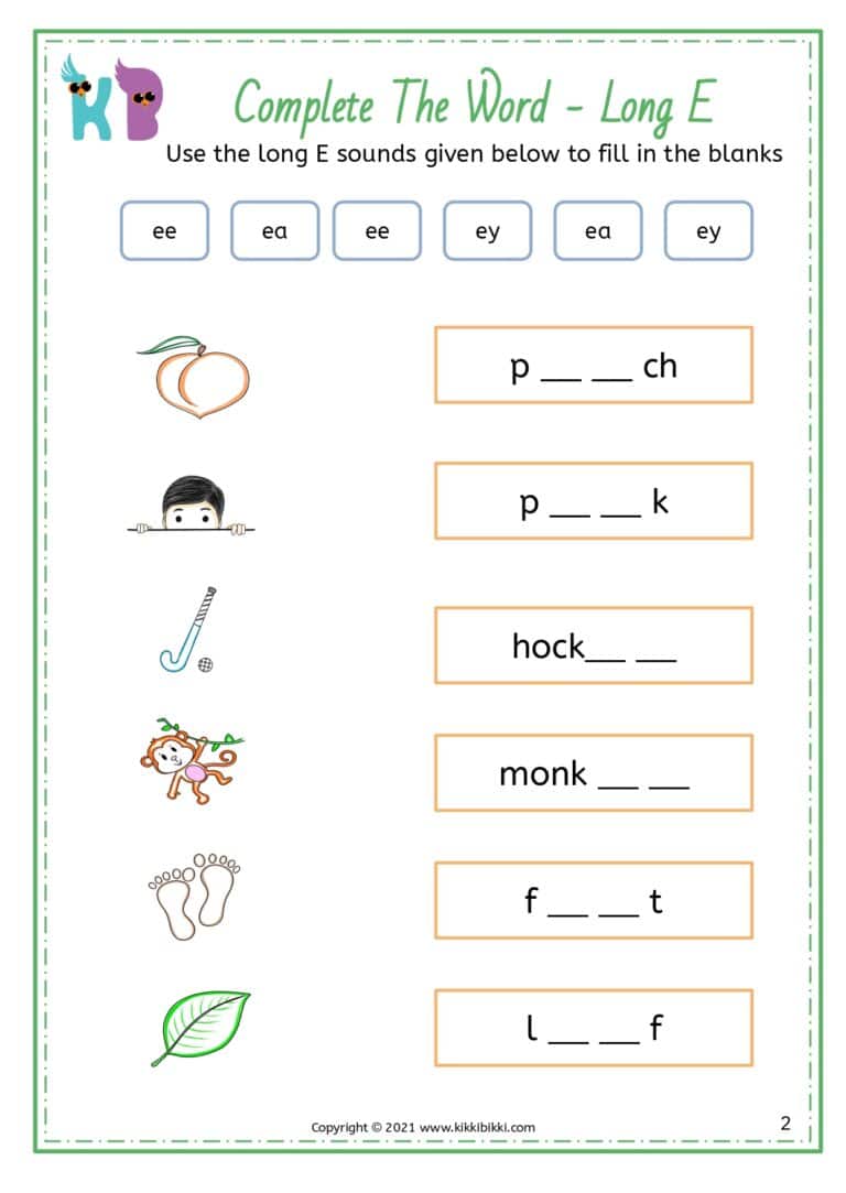 Kindergarten Reading Worksheets