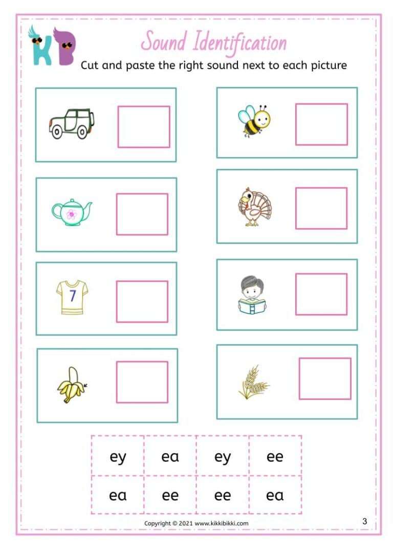 Free CVC Worksheets
