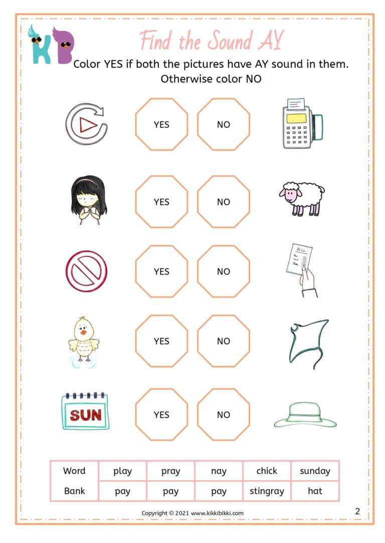 Kindergarten Phonics Activities