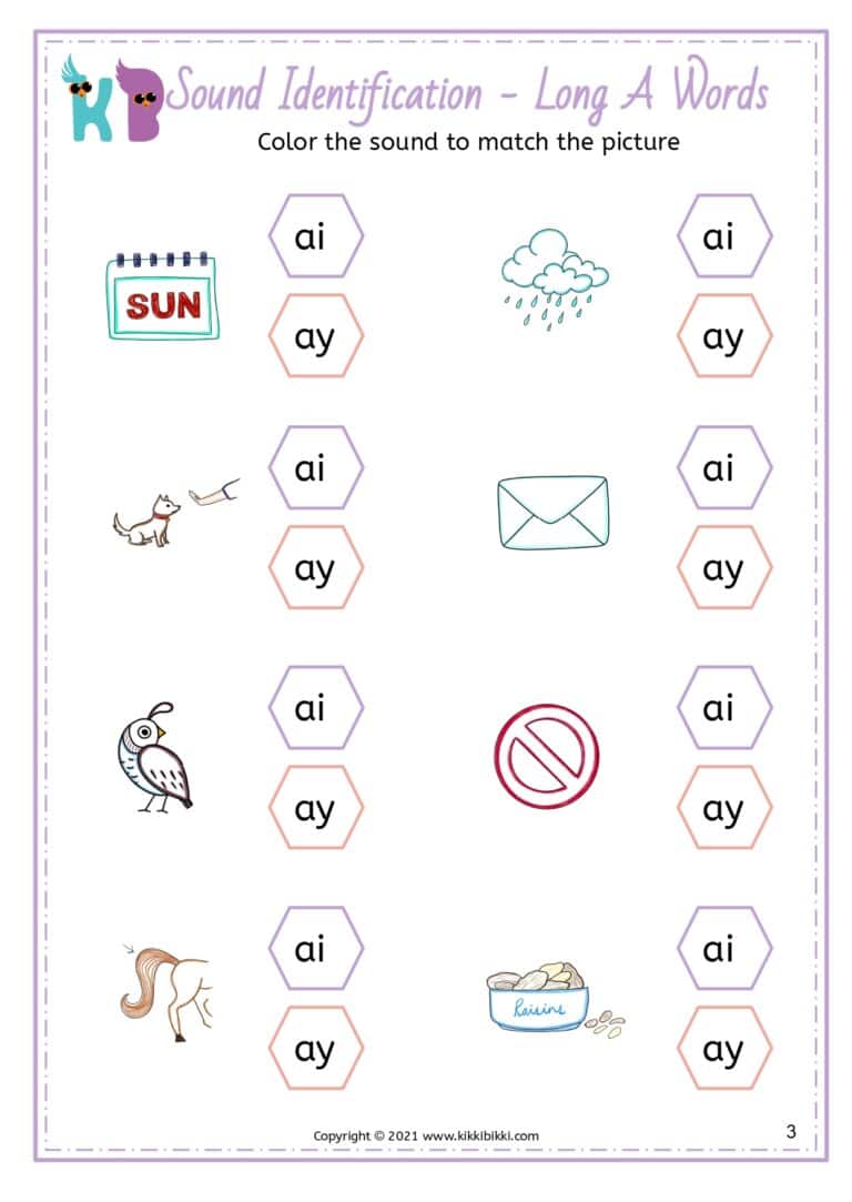 Kindergarten Reading Worksheets