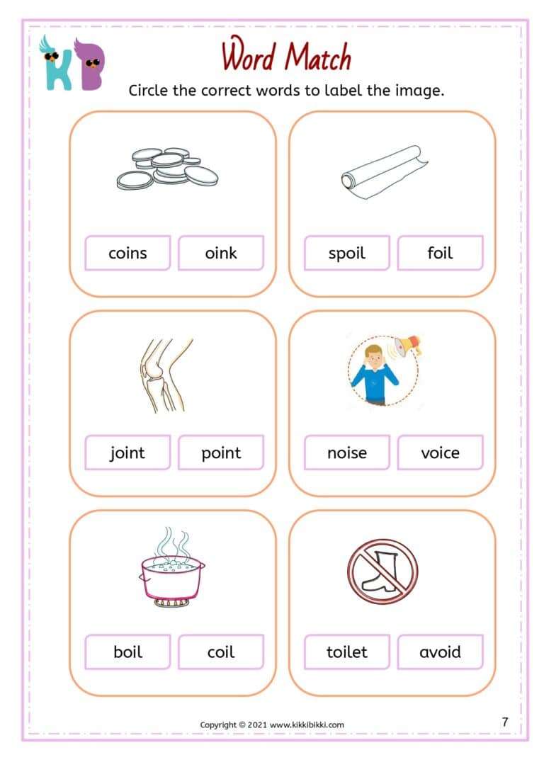 Free Worksheets for CVC Learning