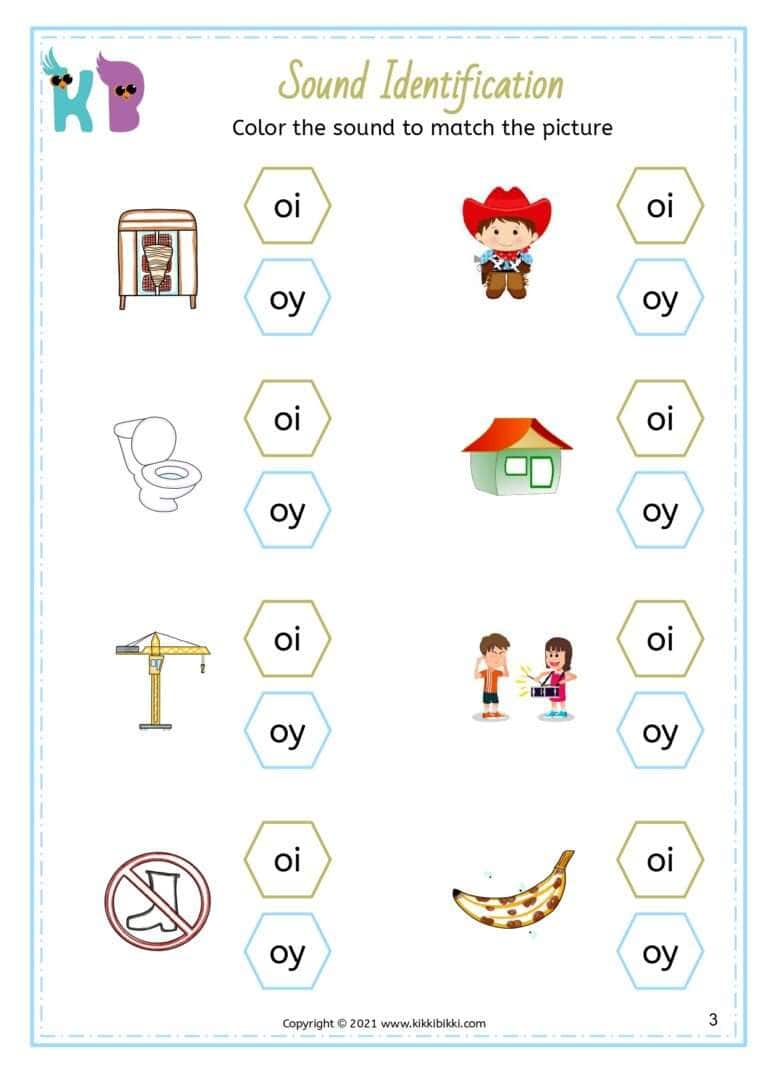 Fun and Free Phonics Worksheet