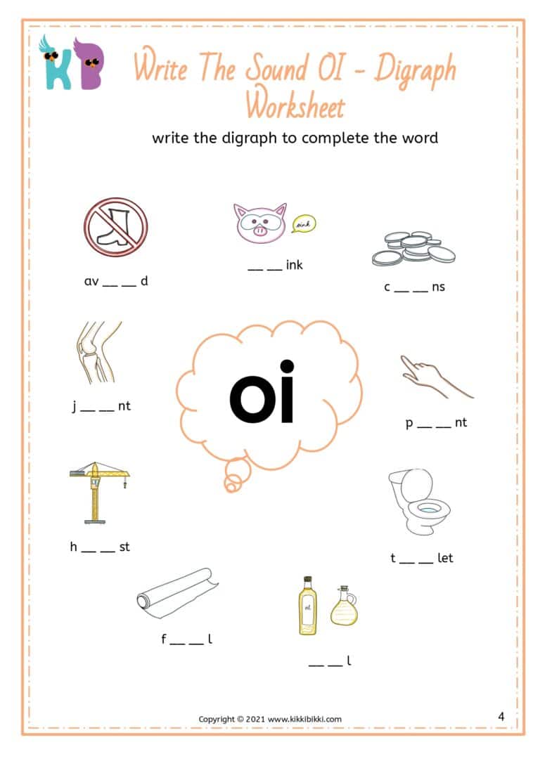 Printable CVC Worksheet