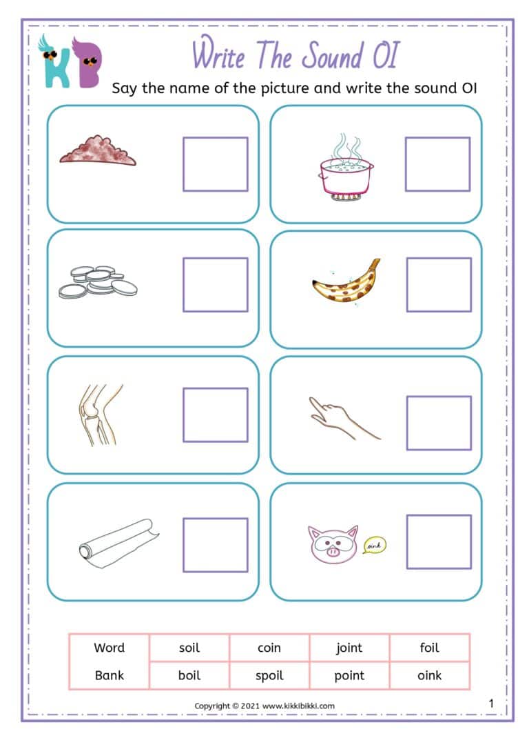Kindergarten CVC Learning Worksheets