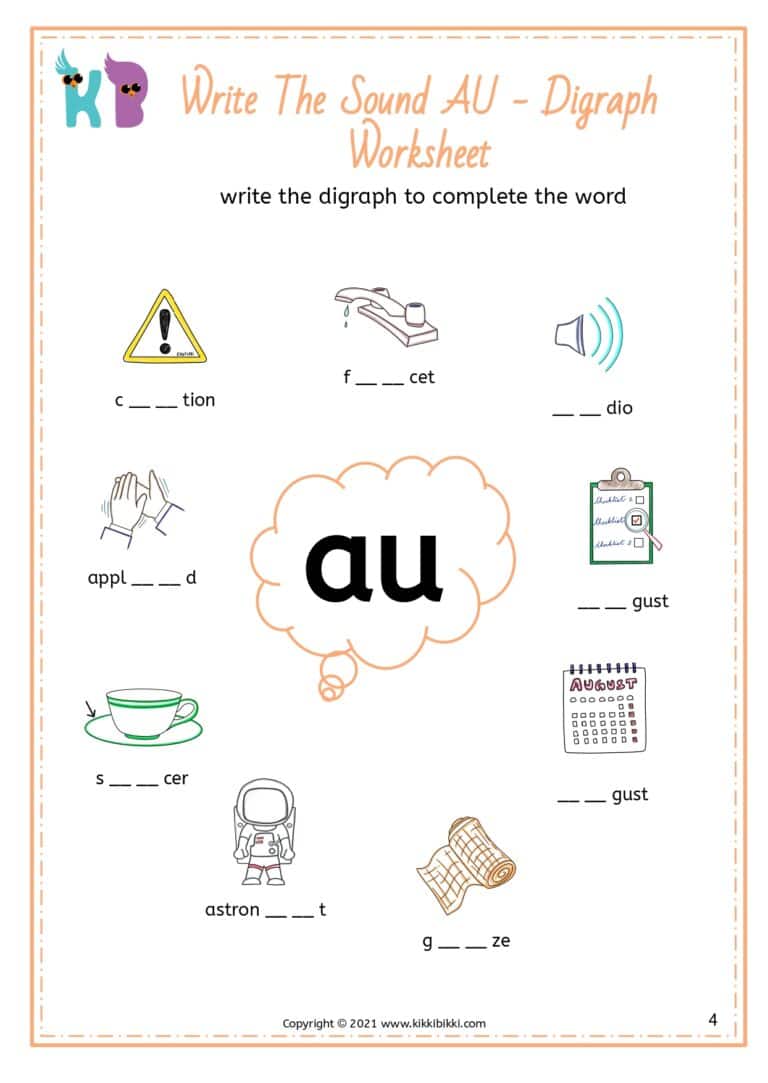 Preschool CVC Activity Sheets