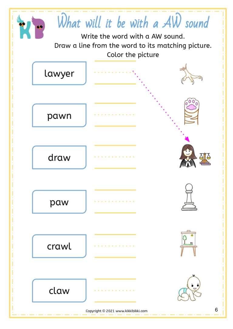 Phonics Flashcards for Kindergarten