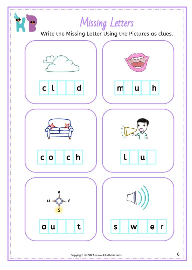 Fun Phonics Worksheet