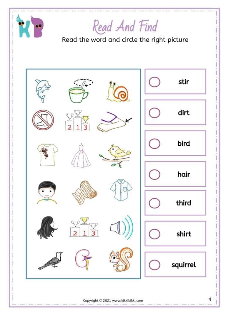 CVC Worksheets for Kids