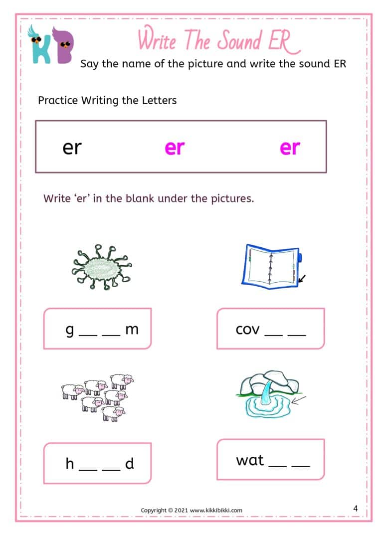 Phonics Lessons for Kindergarten