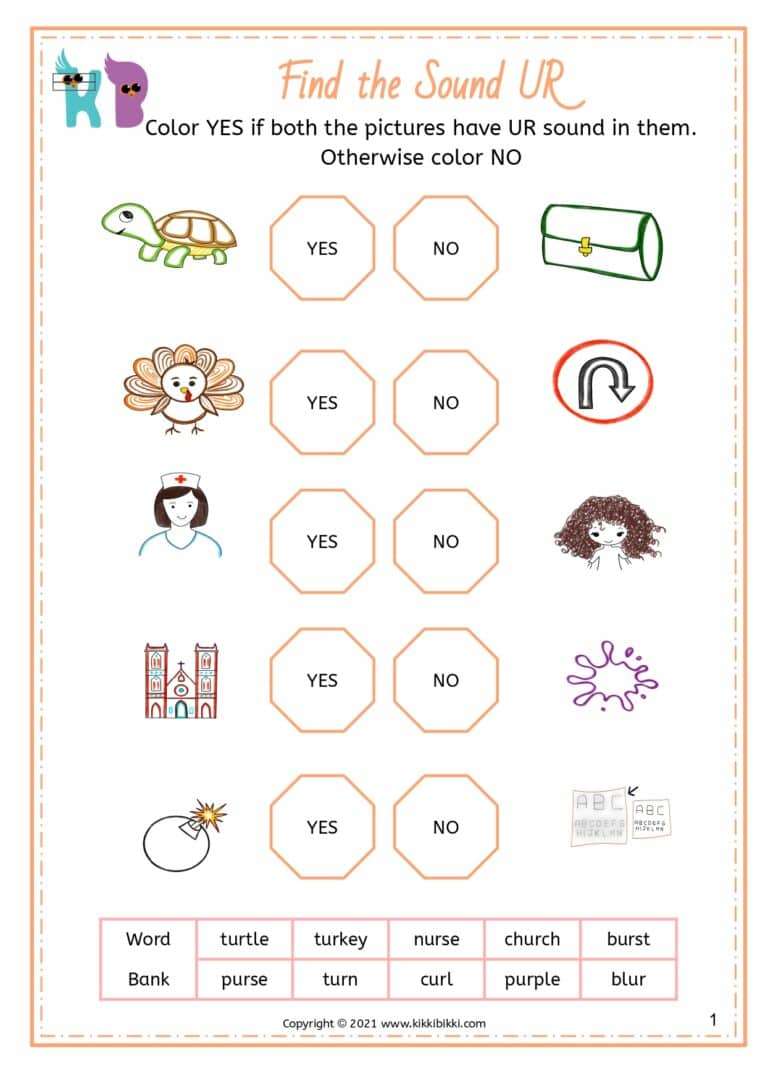 Phonics Lessons for Kindergarten