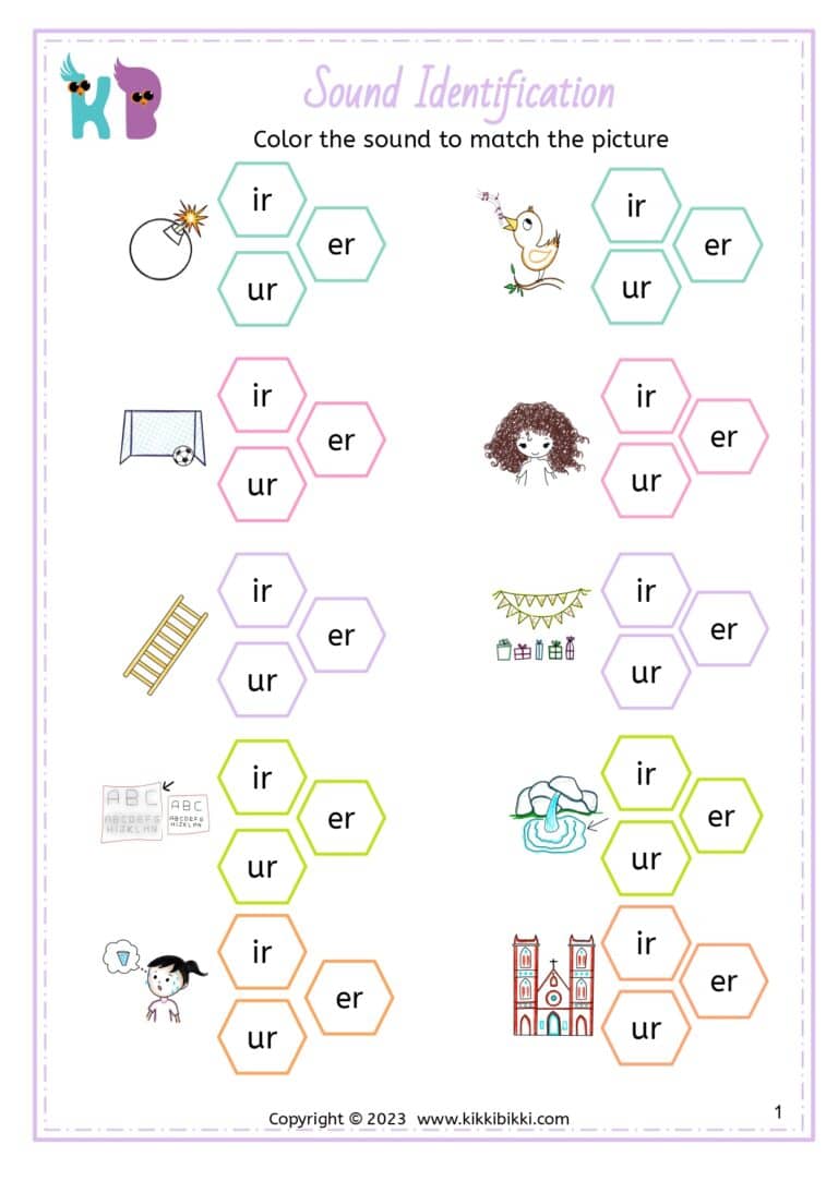 Printable CVC Activity Sheets