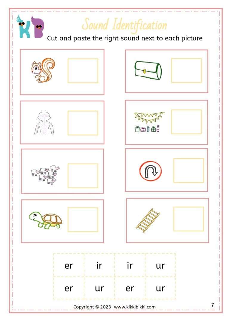 CVC Activity Sheets for Kids.