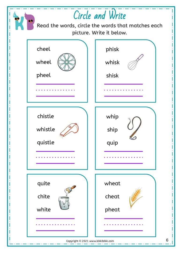 CVC Free Worksheets