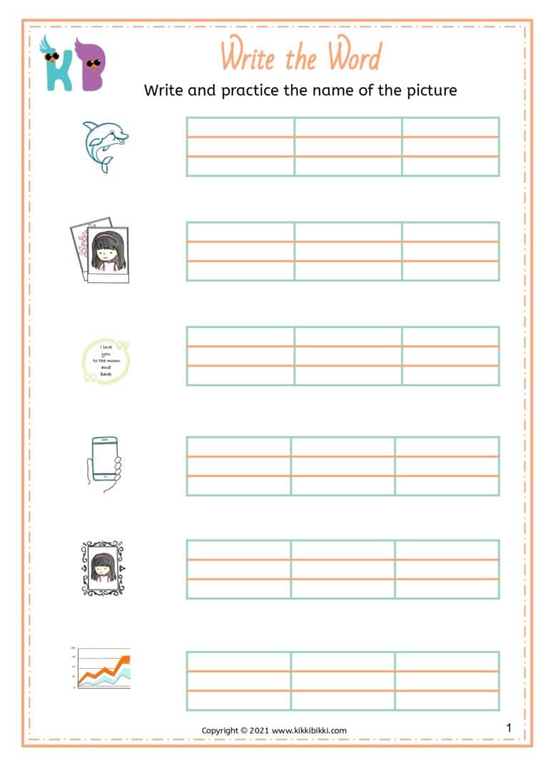Free Printable CVC Worksheets