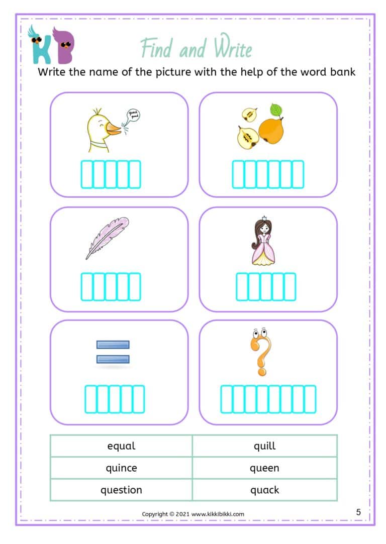 Phonics Activities for Kindergarten