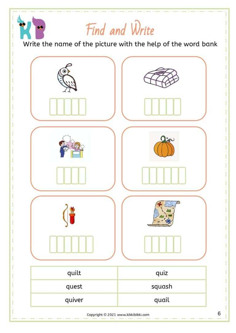 Kindergarten Reading Worksheets