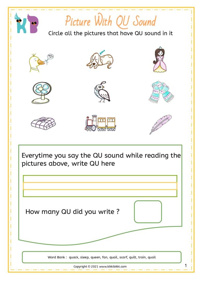 Phonics Flashcards for Kindergarten
