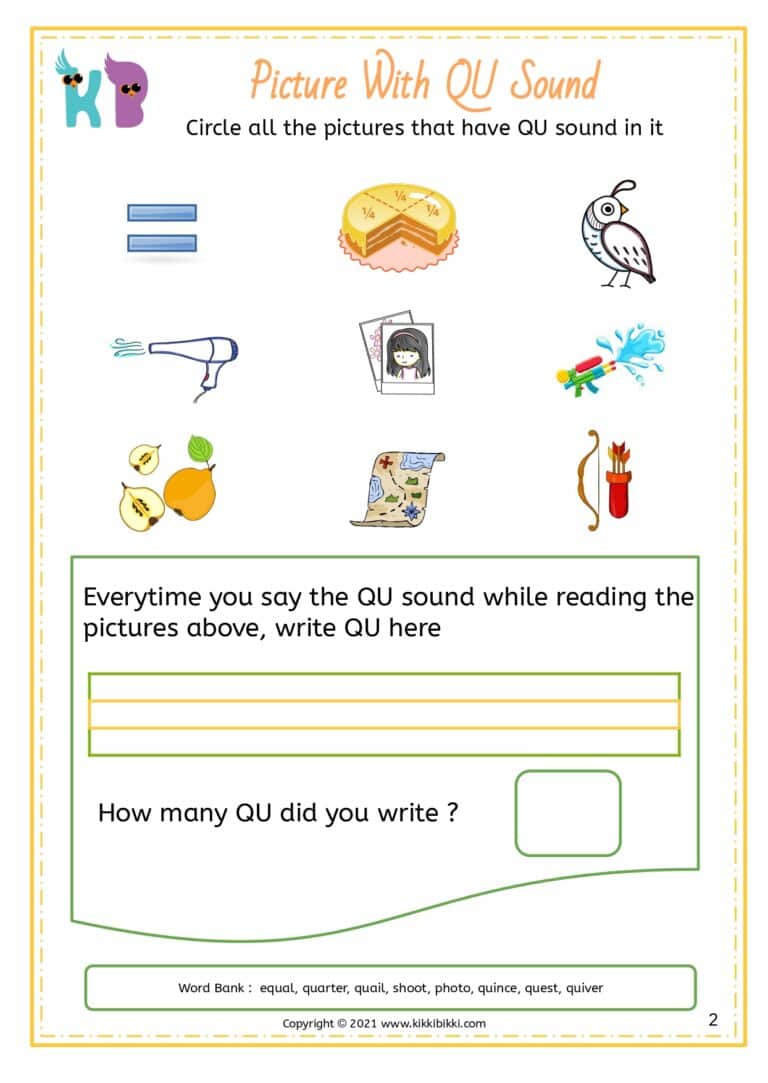 Printable Phonics Worksheets for Free