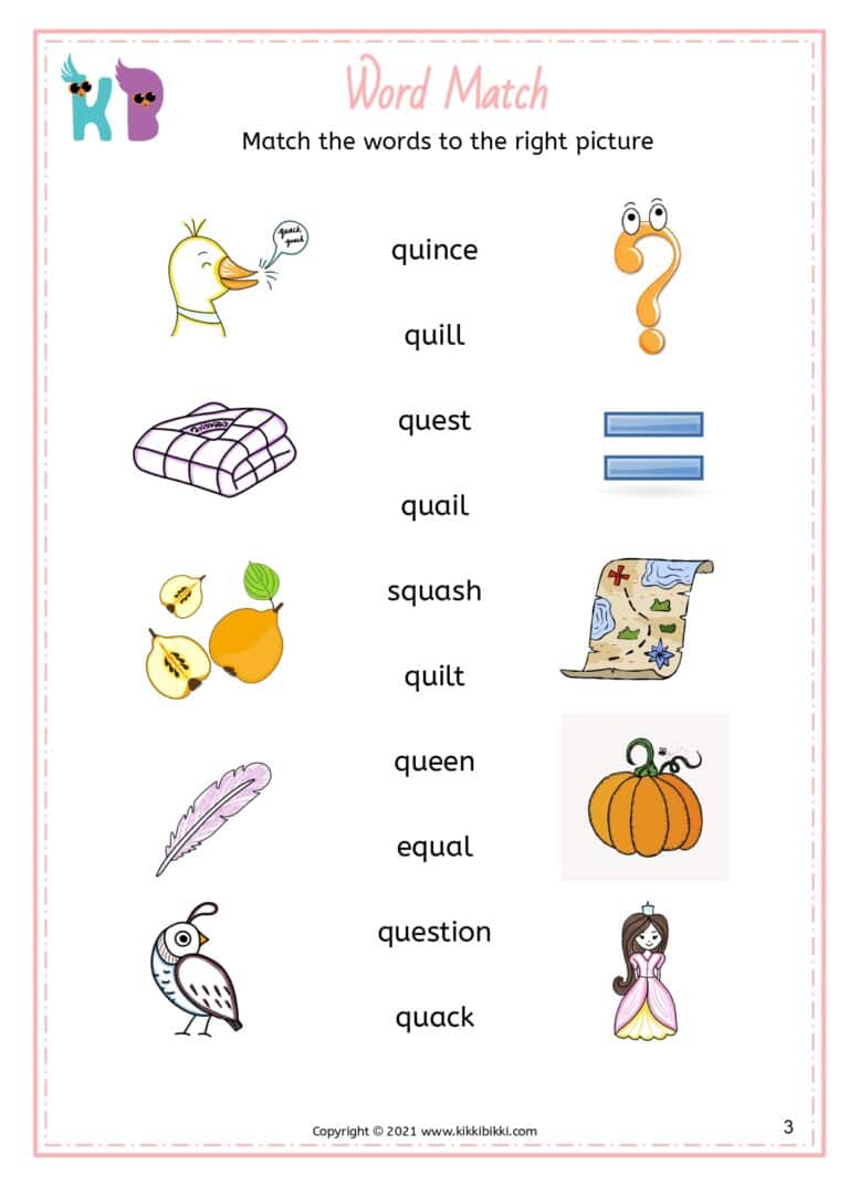 Kindergarten Phonics Worksheet Free