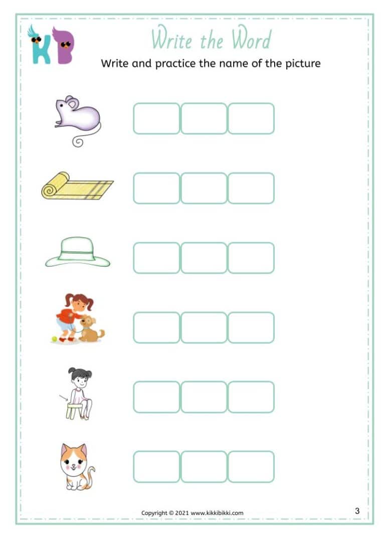 Fun Phonics Activity Sheet