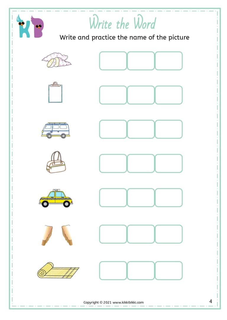 Fun Phonics Activity Sheet