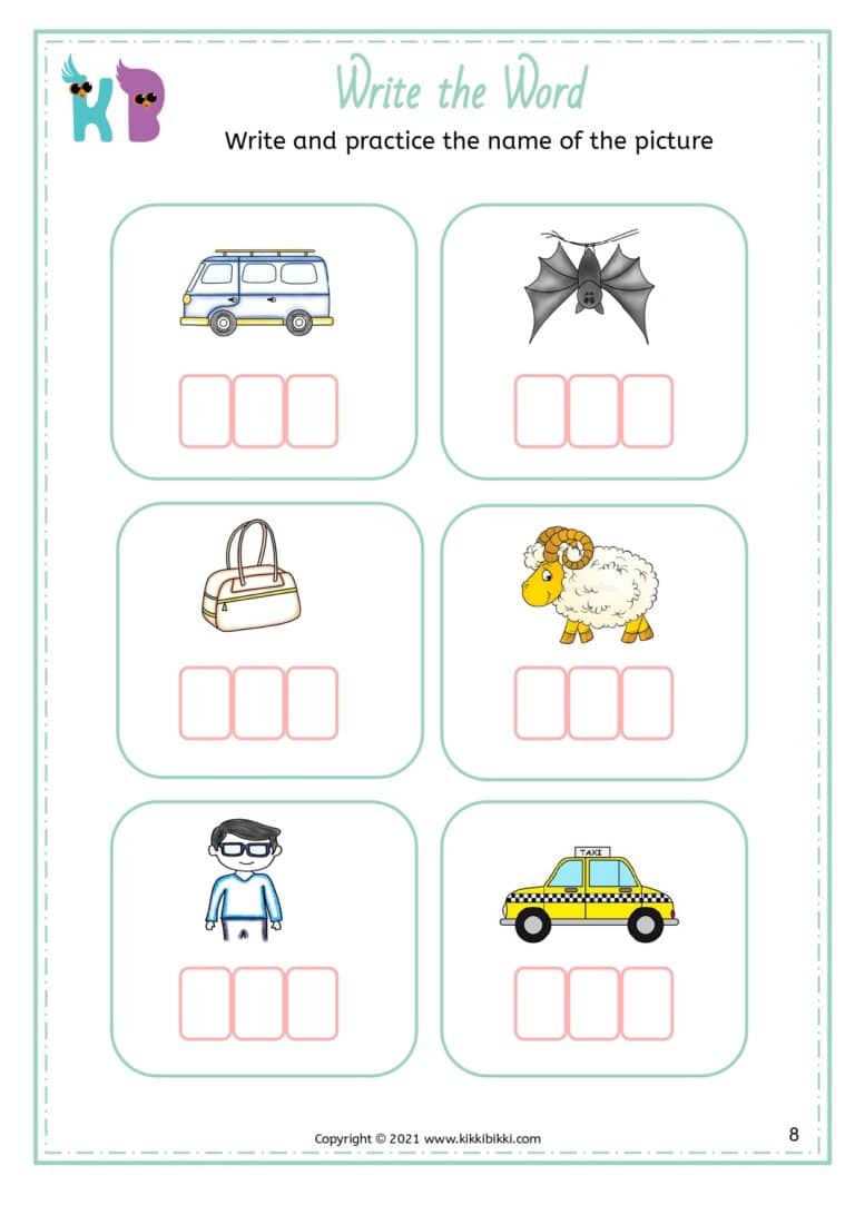 Fun and Free Phonics Activity Sheet